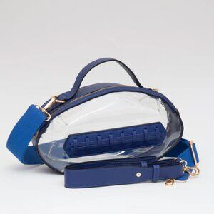 Clear Stadium Approved Bag | Game Day Crossbody Purse for Football Events